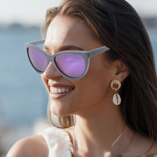 Wood Sunglasses Custom Logo Bamboo Fashion Black Mirror Metal Eye OEM Spring Frame Style Time Protection Color Lenses Weight Age