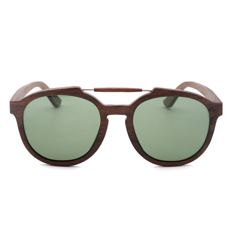 SOPEWOD Wood Sunglasses with Dark Polarized Lenses for Men and Women