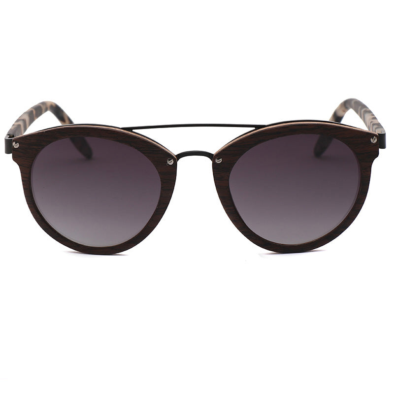 SOPEWOD Wood Sunglasses with Dark Polarized Lenses for Men and Women