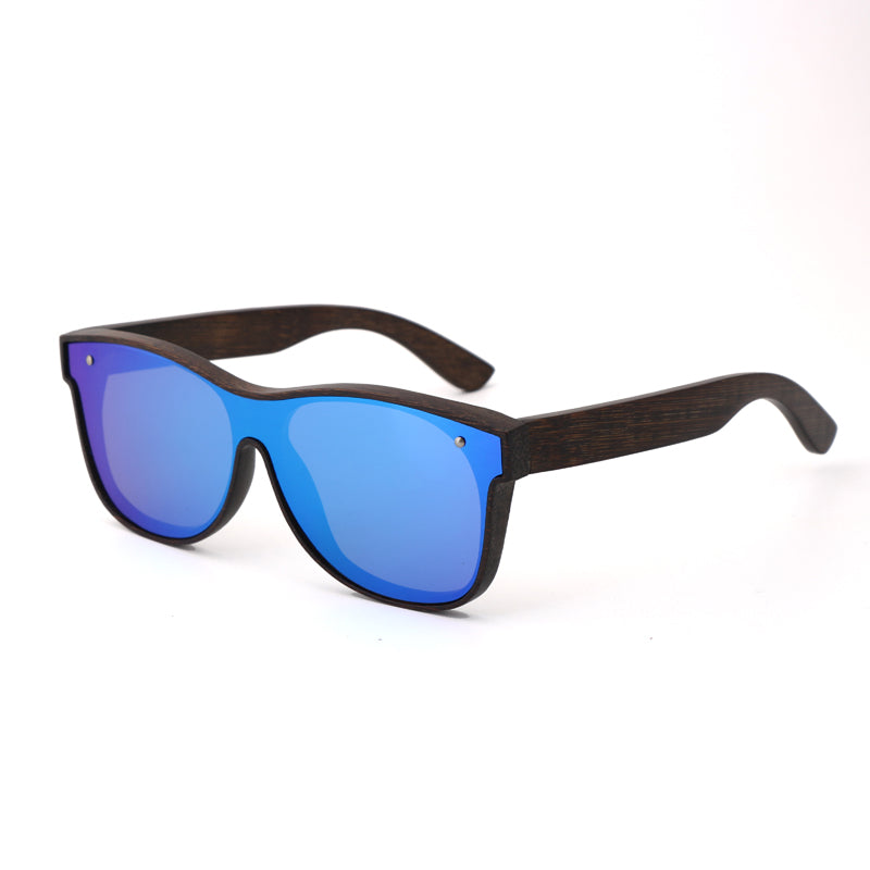 SOPEWOD Wood Sunglasses with Dark Polarized Lenses for Men and Women