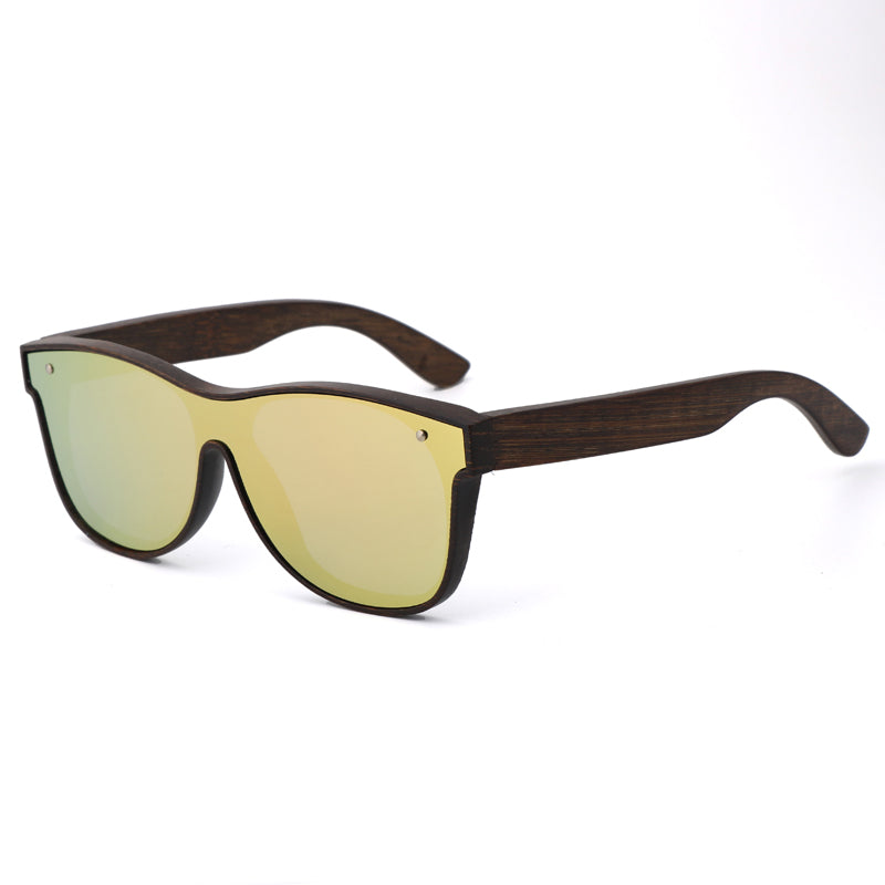 SOPEWOD Wood Sunglasses with Dark Polarized Lenses for Men and Women