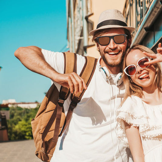 SOPEWOD Wood Sunglasses with Dark Polarized Lenses for Men and Women