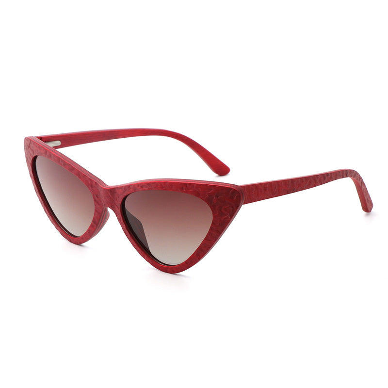 SOPEWOD Wood Sunglasses with Dark Polarized Lenses for Women