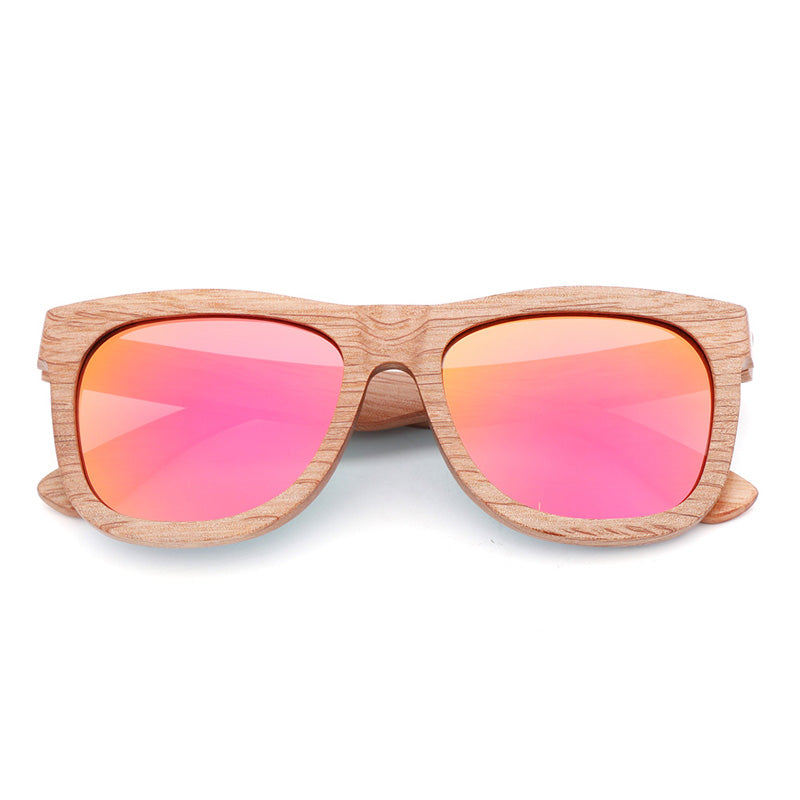 SOPEWOD Wood Sunglasses with Dark Polarized Lenses for Men and Women