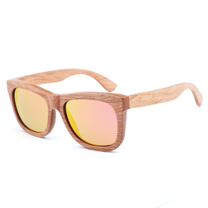 SOPEWOD Wood Sunglasses with Dark Polarized Lenses for Men and Women