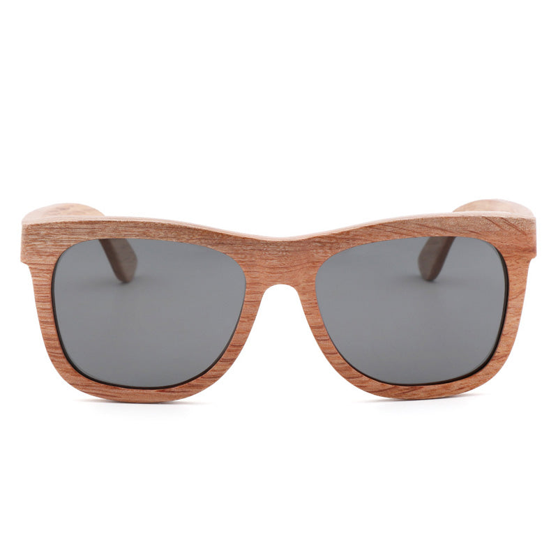 SOPEWOD Wood Sunglasses with Dark Polarized Lenses for Men and Women