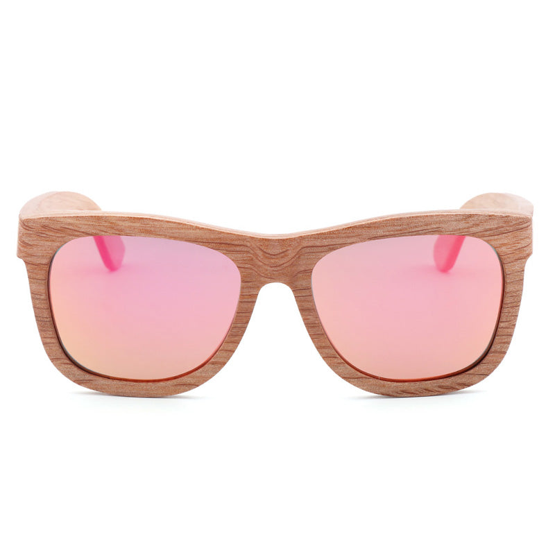SOPEWOD Wood Sunglasses with Dark Polarized Lenses for Men and Women
