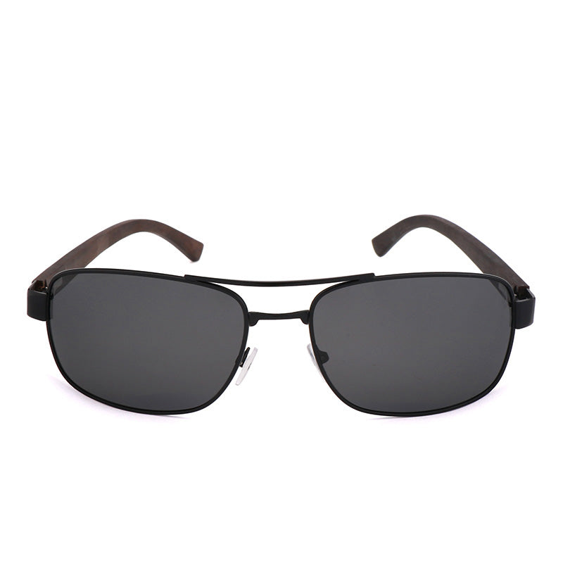SOPEWOD Wood Sunglasses with Dark Polarized Lenses for Men and Women