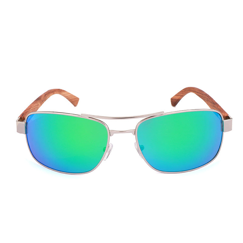 SOPEWOD Wood Sunglasses with Dark Polarized Lenses for Men and Women