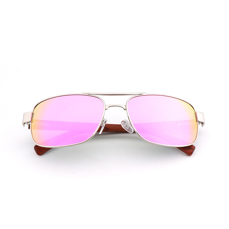 SOPEWOD Wood Sunglasses with Dark Polarized Lenses for Men and Women