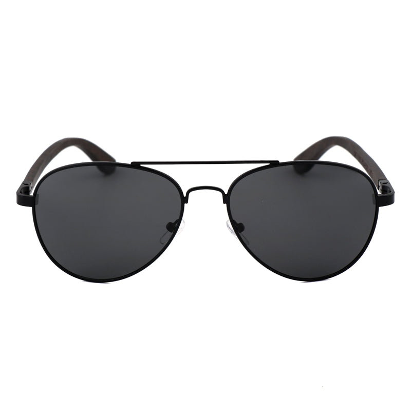 SOPEWOD Wood Sunglasses with Dark Polarized Lenses for Men and Women