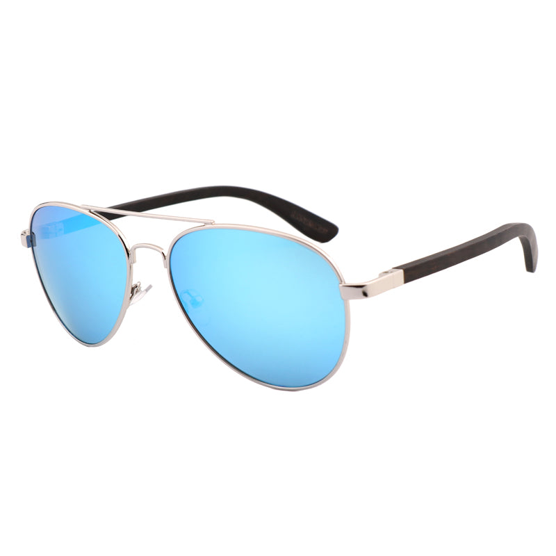SOPEWOD Wood Sunglasses with Dark Polarized Lenses for Men and Women