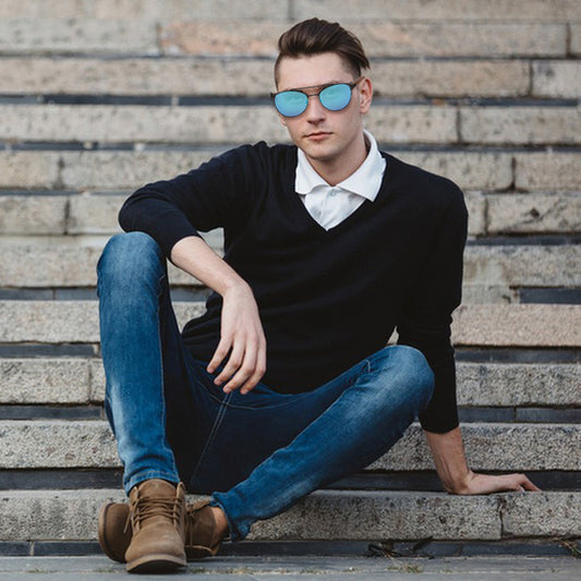 SOPEWOD Wood Sunglasses with Dark Polarized Lenses for Men and Women