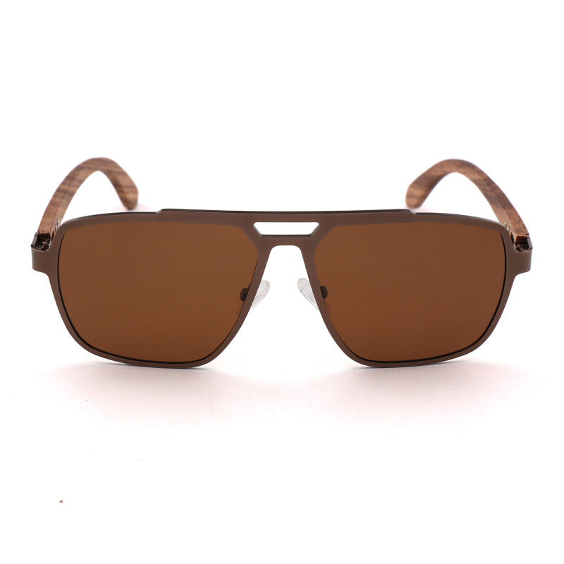 SOPEWOD Wood Sunglasses with Dark Polarized Lenses for Men and Women