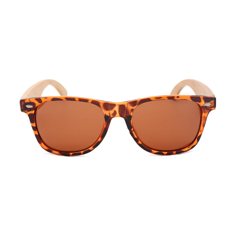 SOPEWOD Wood Sunglasses with Dark Polarized Lenses for Women