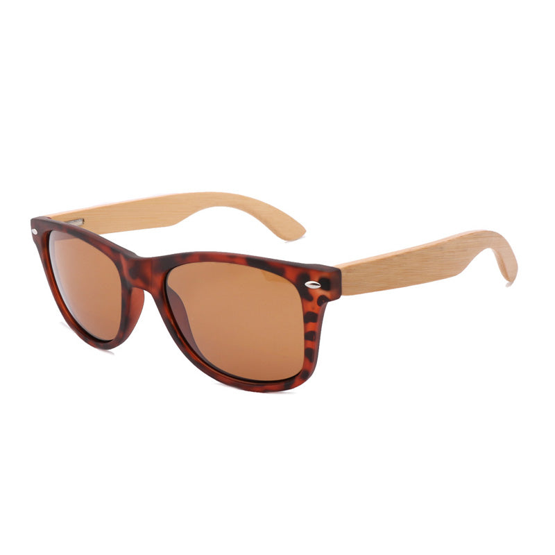 SOPEWOD Wood Sunglasses with Dark Polarized Lenses for Women