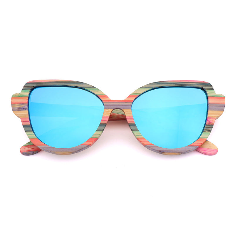 SOPEWOD Wood Sunglasses with Dark Polarized Lenses for Men and Women