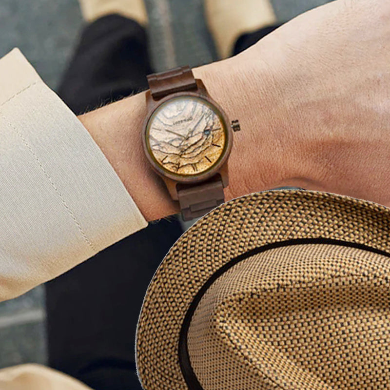 SOPEWOD OEM/ODM Fashion Style Black Walnut watch