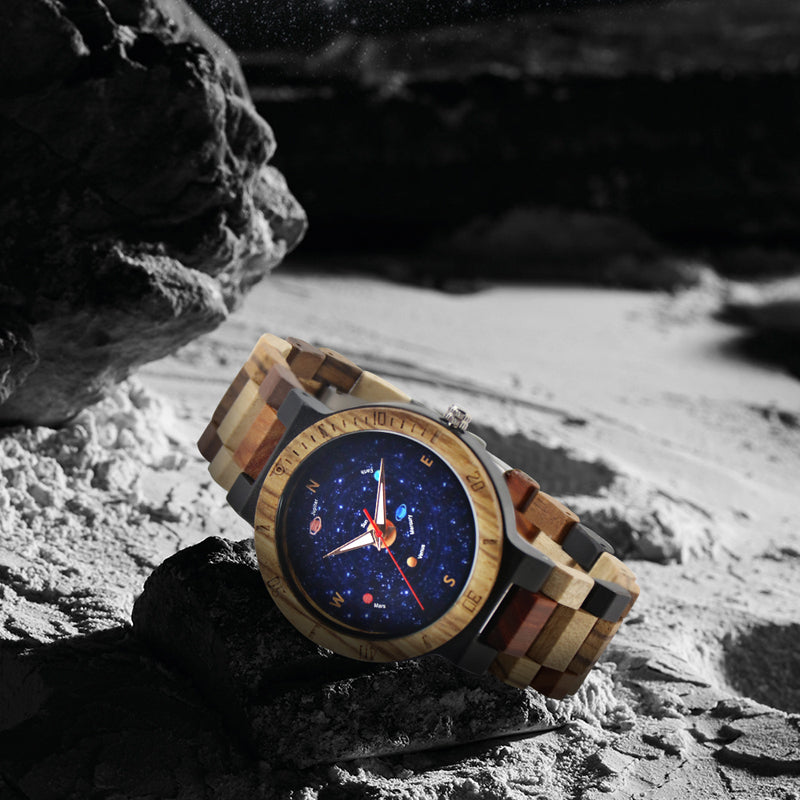 SOPEWOD fashion smart watch, mixed material watch