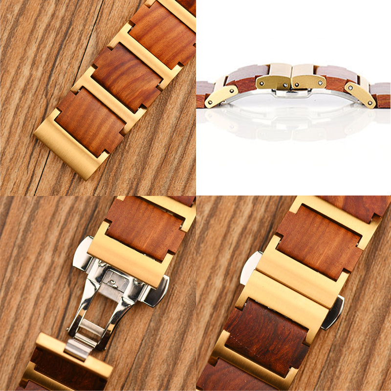 SOPEWOD fashion smart watch, mixed material watch
