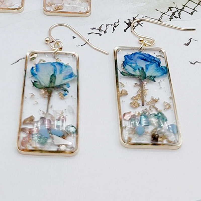 SOPEWOD Resin Molds Earring Silicone Earring Molds for Epoxy Resin Casting for for Jewelry