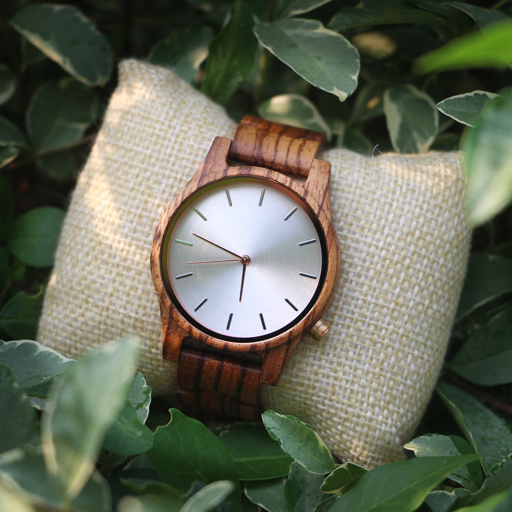 SOPEWOD Wood Watches for Women,Wooden Handmade Watch with Lightweight Adjustable Wood Band, Natural Casual Fashion Quartz Wristwatch