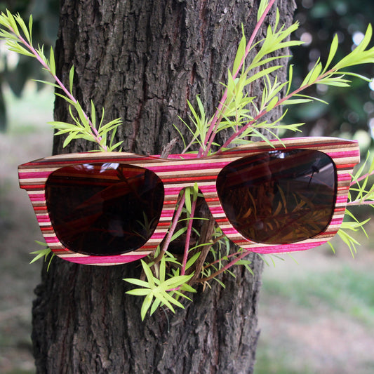 SOPEWOD Wooden Sunglasses for Men and Women – Polarized Lenses with Bamboo Wooden Frame