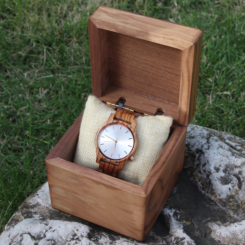 SOPEWOD Wood Watches for Women, Wooden Handmade Watch with Lightweight Adjustable Wood Band