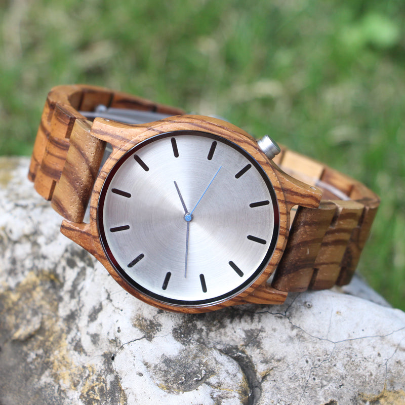 SOPEWOD Wood Watches for Women, Wooden Handmade Watch with Lightweight Adjustable Wood Band, Natural Casual Fashion Quartz Wristwatch