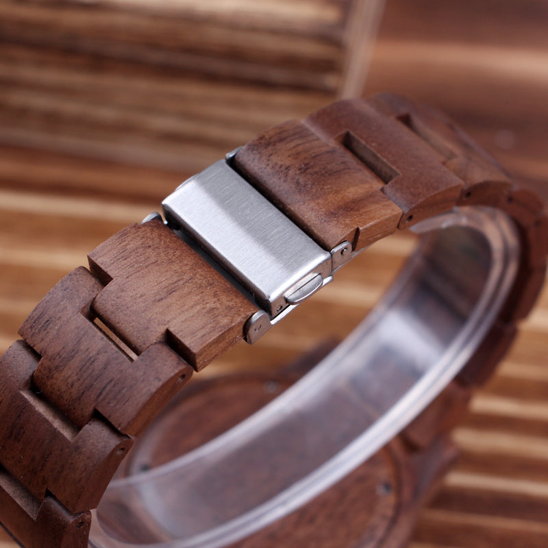 SOPEWOD Wholesale Elegant Design Men Watch Lightweight Wooden Watch Unique Watch Normal Men With Custom Logo