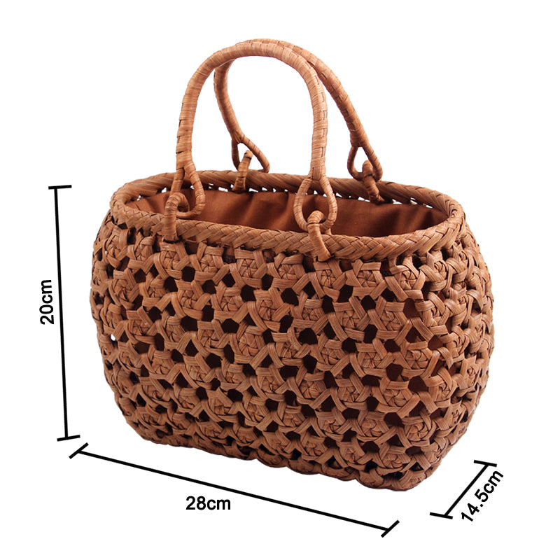 SOPEWOD Trend Handmade Weave Leisure Bamboo Bag bag for Womens