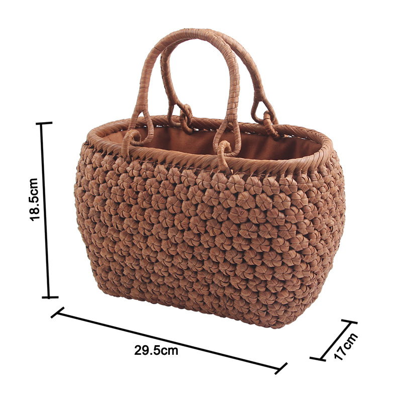 SOPEWOD Trend Handmade Weave Leisure Bamboo Bag bag for Womens