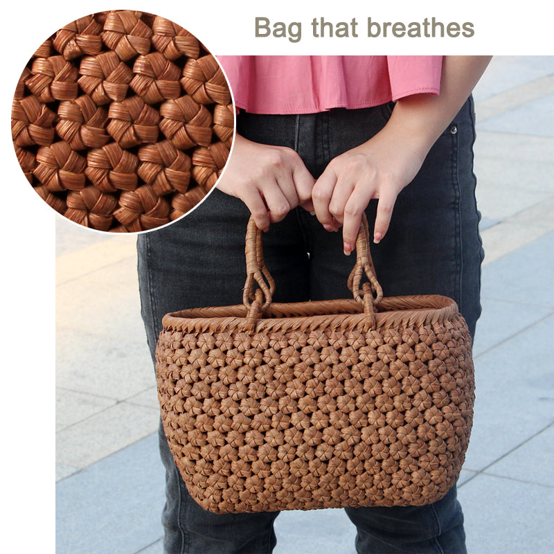 SOPEWOD Trend Handmade Weave Leisure Bamboo Bag bag for Womens