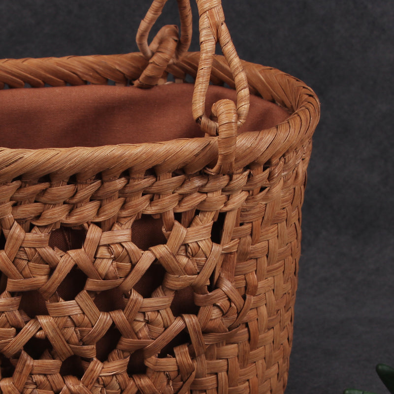 SOPEWOD trend grapevine bamboo pure small handmade woven bag for Womens