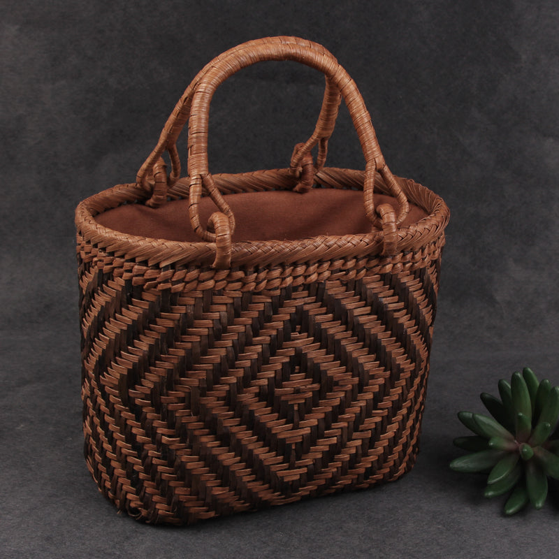 SOPEWOD trend grapevine bamboo pure small handmade woven bag for women