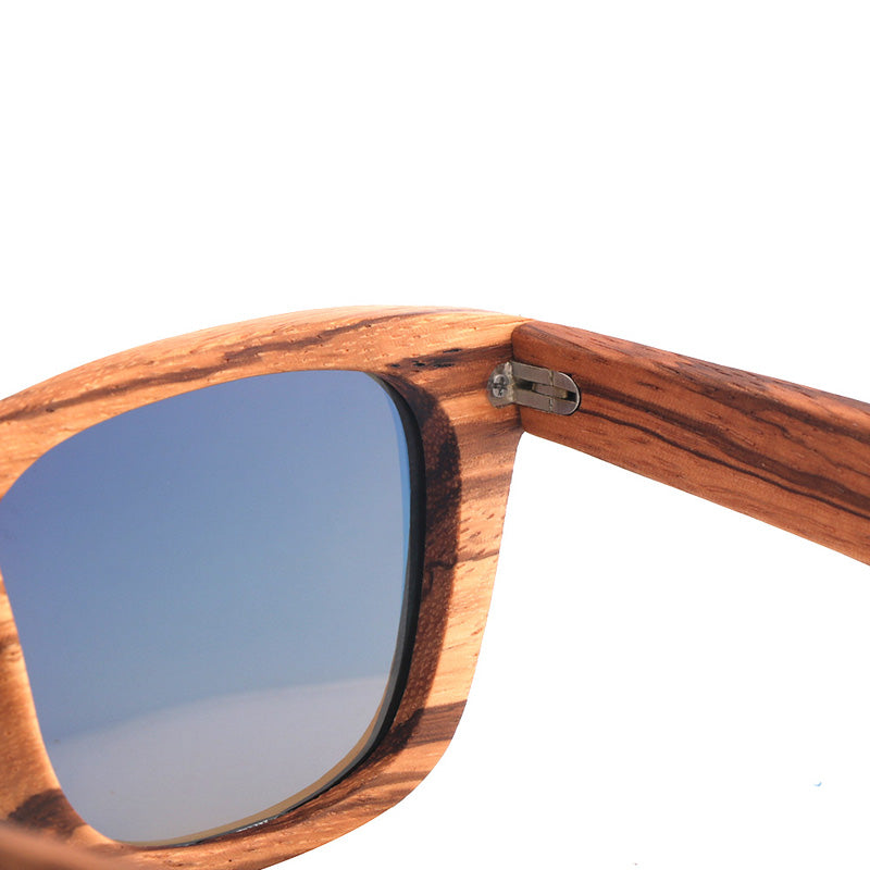 SOPEWOD Wooden Sunglasses for Men and Women – Polarized Lenses with Bamboo Wooden Frame – With Double Layer of UV Blocking Coating