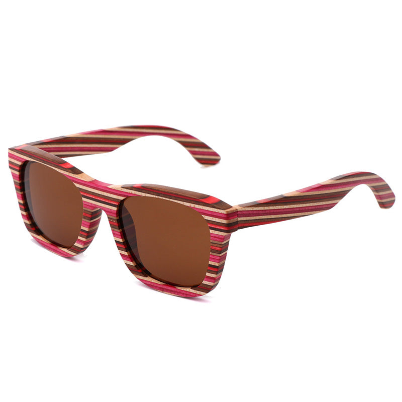 SOPEWOD Wooden Sunglasses for Men and Women – Polarized Lenses with Bamboo Wooden Frame