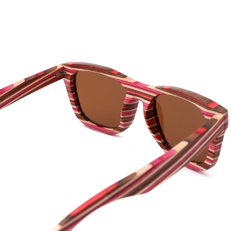 SOPEWOD Wooden Sunglasses for Men and Women – Polarized Lenses with Bamboo Wooden Frame