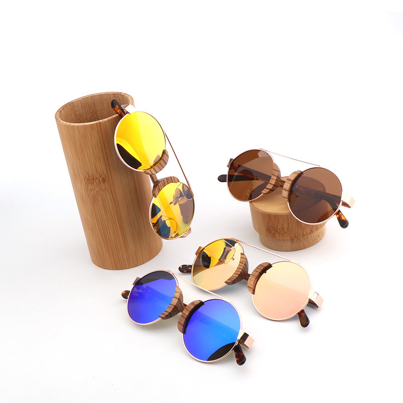 SOPEWOD Wooden Sunglasses for Men and Women – Polarized Lenses with Bamboo Wooden Frame