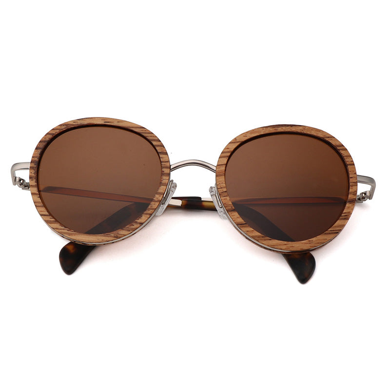 SOPEWOD Wooden Sunglasses for Men and Women – Polarized Lenses with Bamboo Wooden Frame