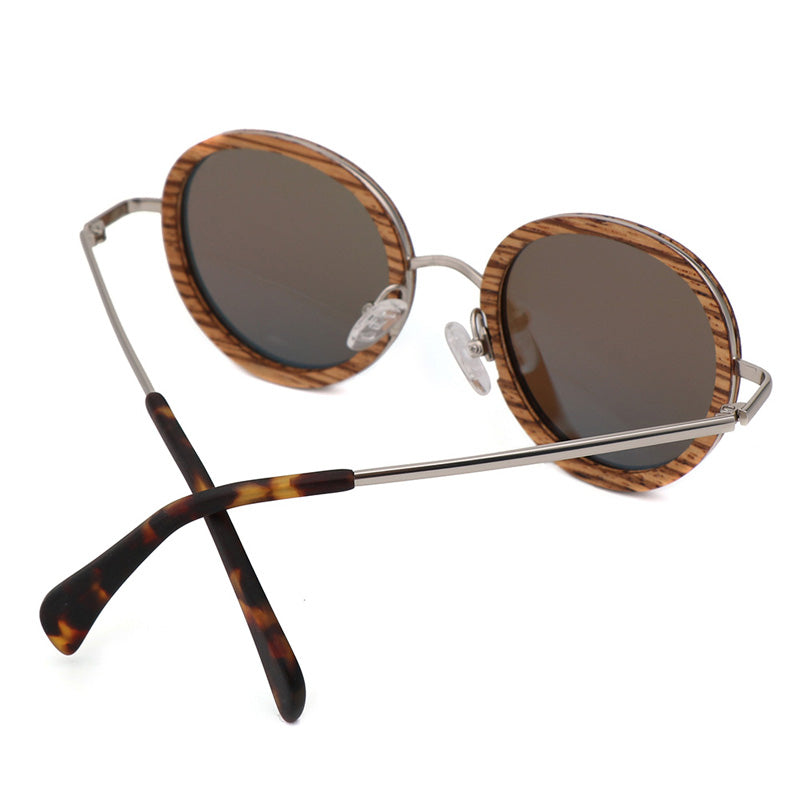 SOPEWOD Wooden Sunglasses for Men and Women – Polarized Lenses with Bamboo Wooden Frame