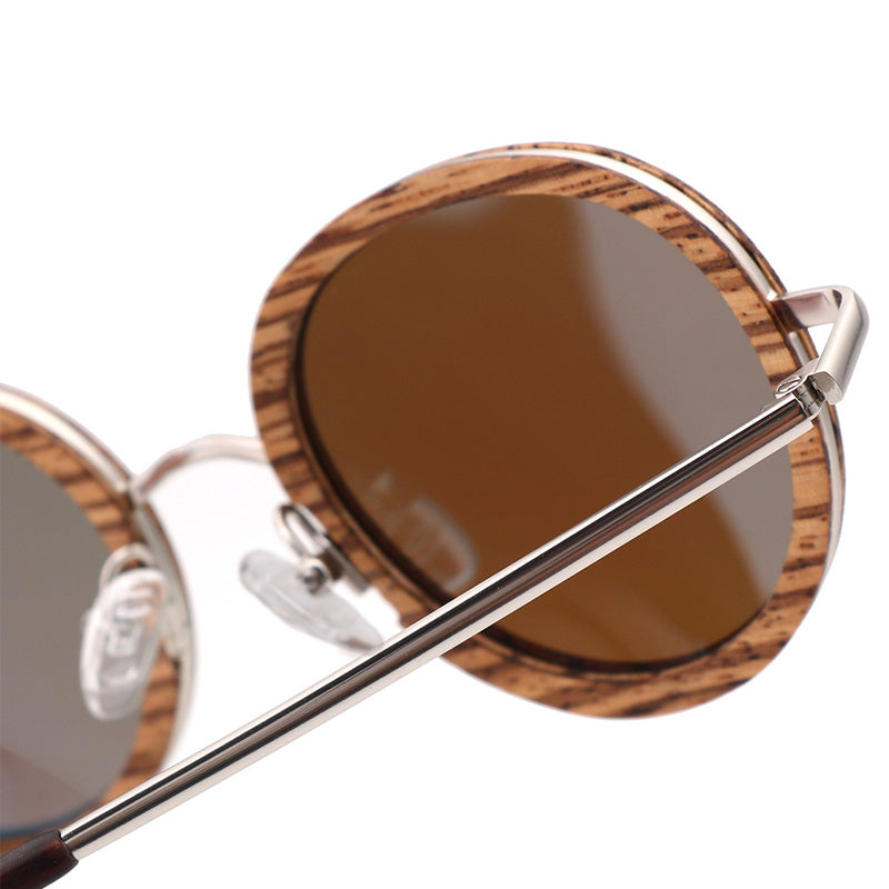 SOPEWOD Wooden Sunglasses for Men and Women – Polarized Lenses with Bamboo Wooden Frame