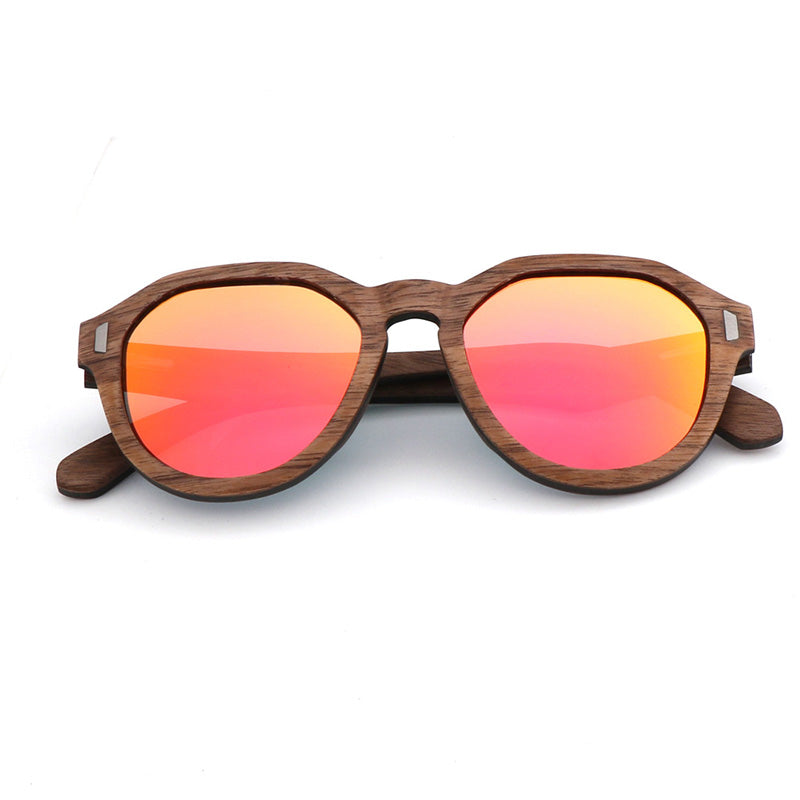 SOPEWOD Wooden Sunglasses for Men and Women – Polarized Lenses with Bamboo Wooden Frame