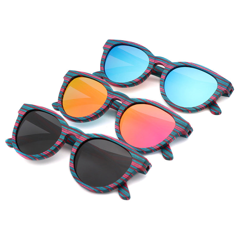 SOPEWOD Wooden Sunglasses for Men and Women – Polarized Lenses with Bamboo Wooden Frame