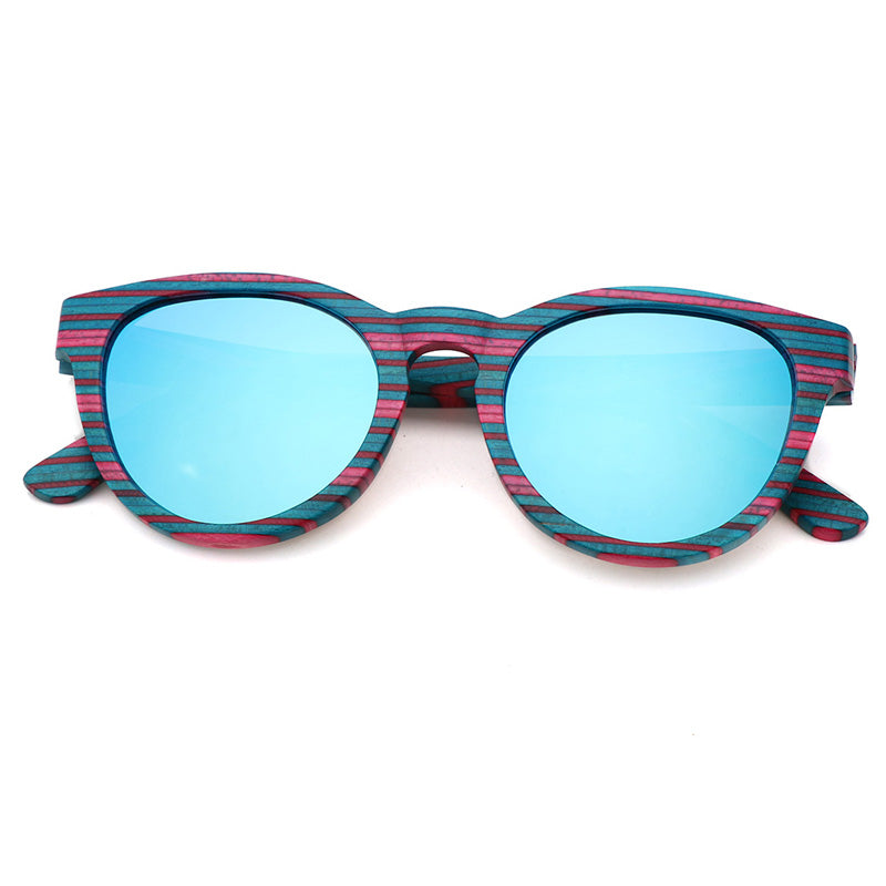 SOPEWOD Wooden Sunglasses for Men and Women – Polarized Lenses with Bamboo Wooden Frame