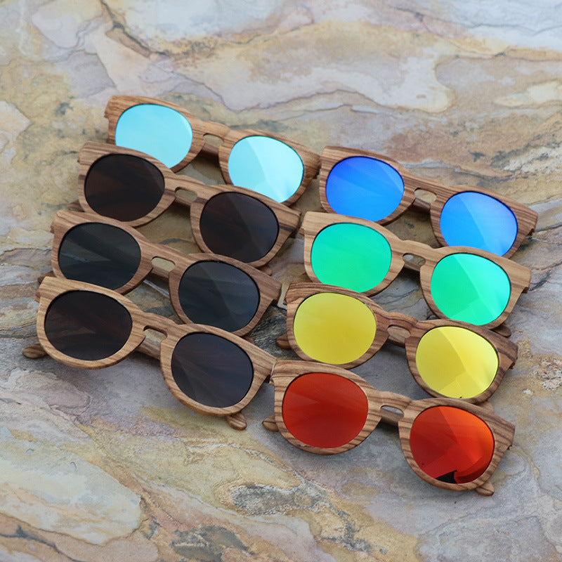 SOPEWOD Wooden Sunglasses - Polarized Lenses with Wooden Frame