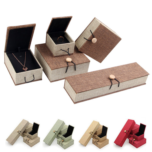 SOPEWOD Small Portable Travel Jewelry Box Bracelet Necklace Ring Storage Organizer Box for Women Girl Gift