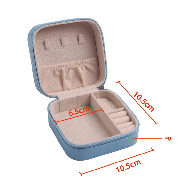 SOPEWOD Small Portable Travel Watch Bracelet Necklace Ring Storage Jewelry Organizer Box for Men Gifts