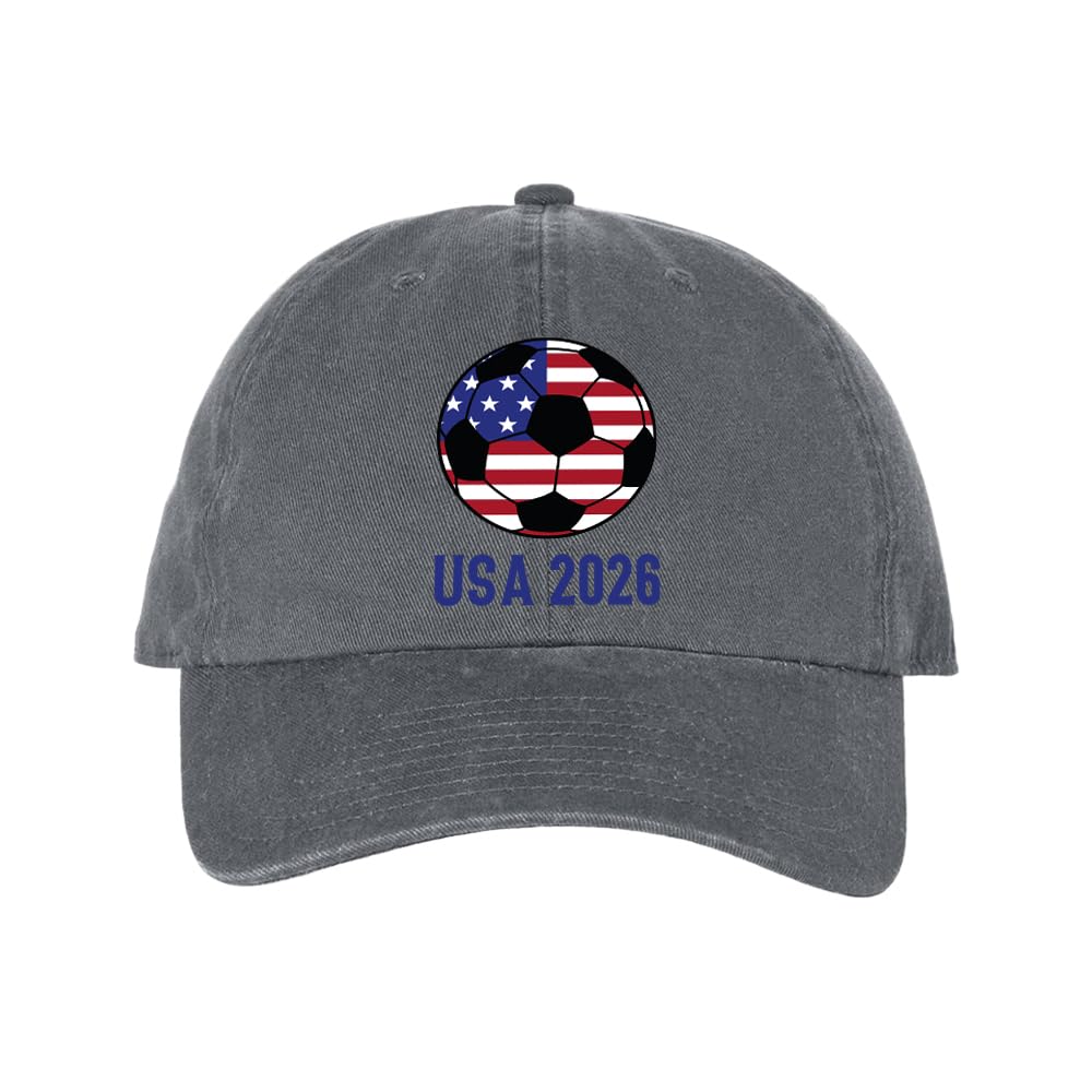 2026 FIFA World Cup in Canada Adjustable Baseball Cap - World Football World Cup Supporter Gear CUP26