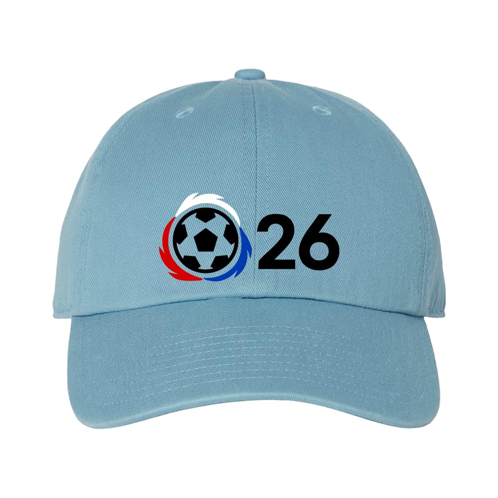 2026 FIFA World Cup in Canada Adjustable Baseball Cap - World Football World Cup Supporter Gear CUP26